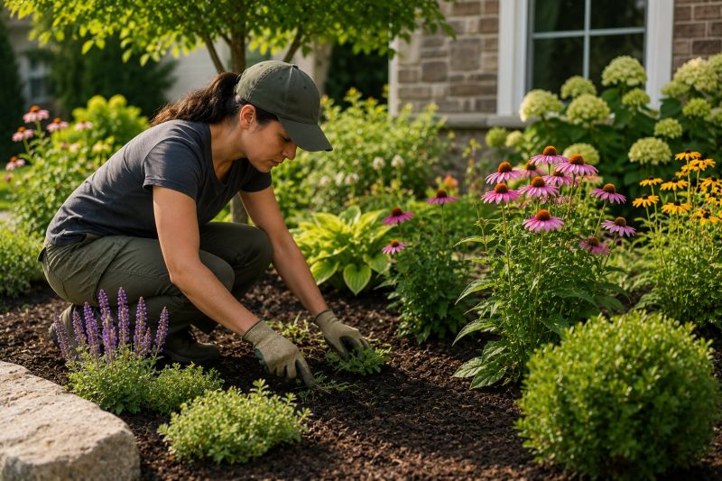 Flower Bed Weeding Service in Rockwall, TX