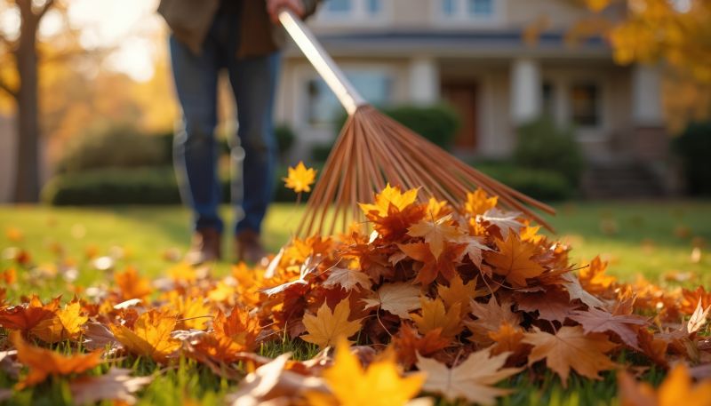 Autumn Leaf Removal in Ventura County, CA