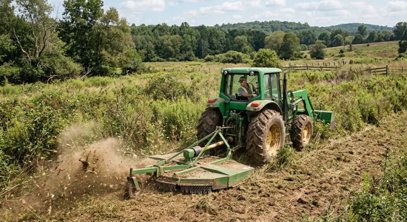 Bush Hog Mowing in Waldorf, MD
