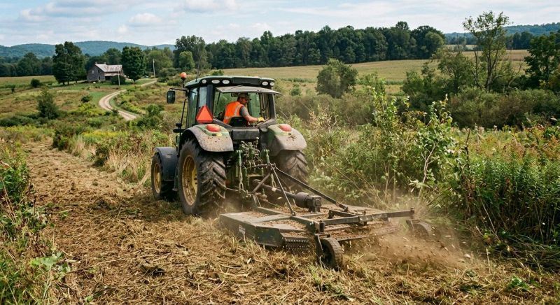 Bush Hog Mowing in Waldorf, MD