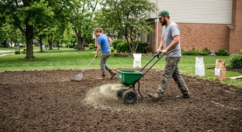 Fall Lawn Seeding in Ventura County, CA