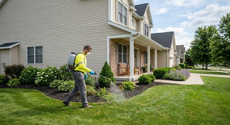 Lawn Spraying in Rockwall, TX