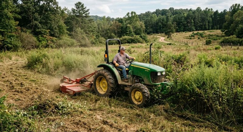 Lot Bush Hogging in Calvert County, MD