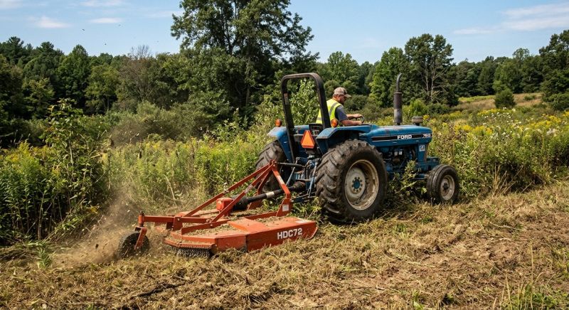 Meadow Mowing in Calvert County, MD