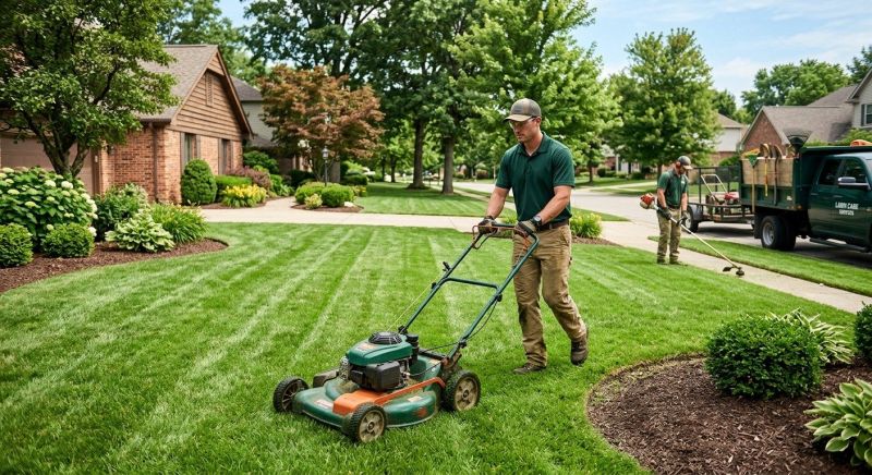 Routine Lawn Maintenance in Bowie, MD