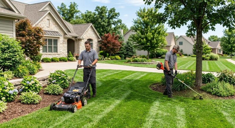 Spring Lawn Maintenance in Bowie, MD