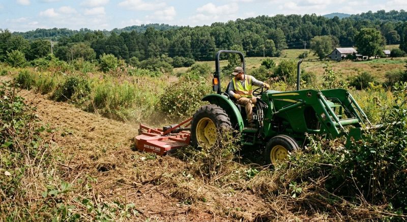 Tractor Mowing in Duluth, MN